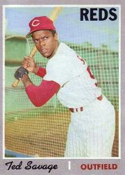1970 Topps Baseball Cards      602     Ted Savage